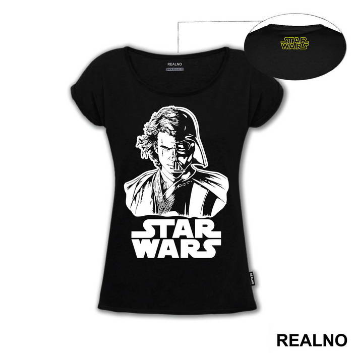 Half Anakin Skywalker Half Darth Vader - Star Wars