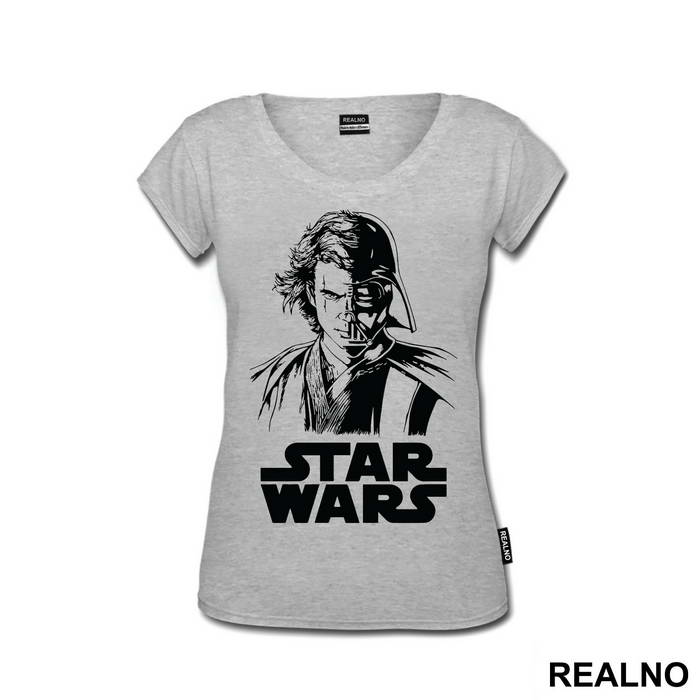 Half Anakin Skywalker Half Darth Vader - Star Wars