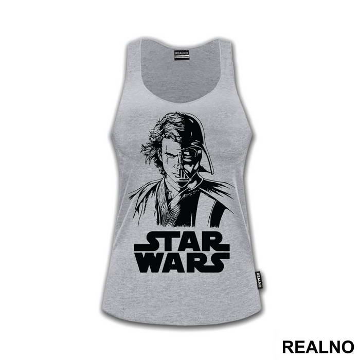 Half Anakin Skywalker Half Darth Vader - Star Wars