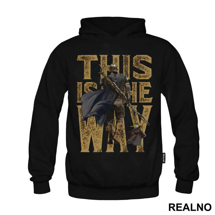 This Is The Way - Walking - Mandalorian - Baby Yoda - Star Wars