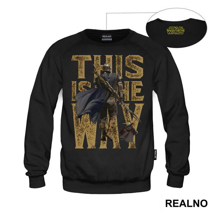 This Is The Way - Walking - Mandalorian - Baby Yoda - Star Wars