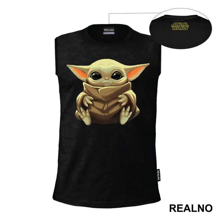 Baby Yoda Sitting - Mandalorian - Star Wars