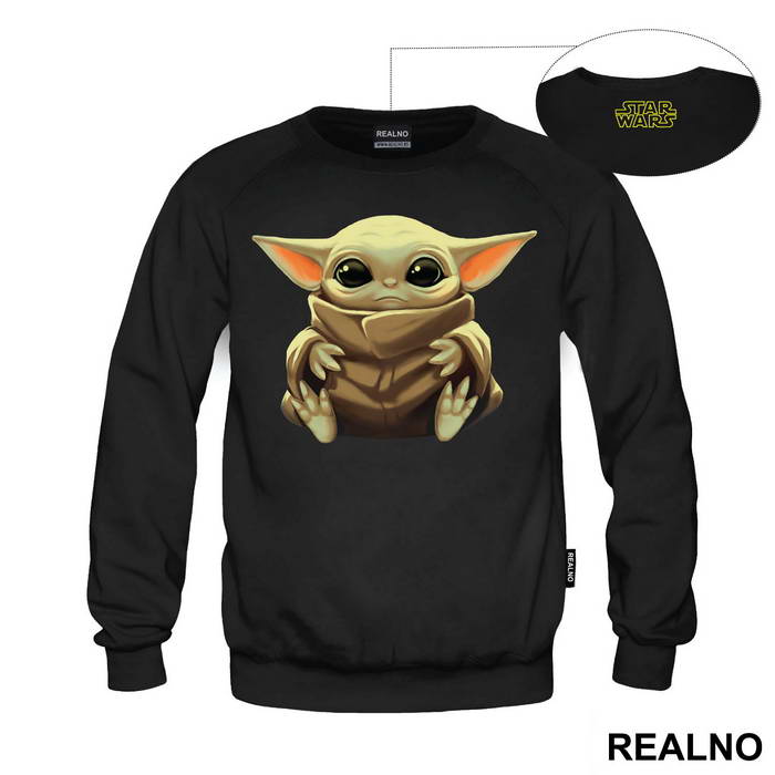 Baby Yoda Sitting - Mandalorian - Star Wars