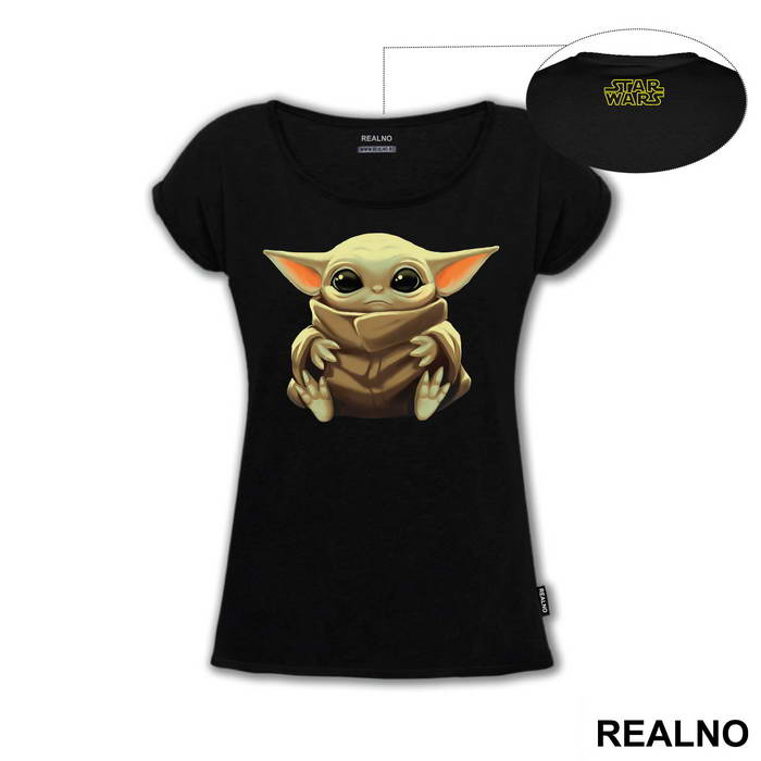 Baby Yoda Sitting - Mandalorian - Star Wars