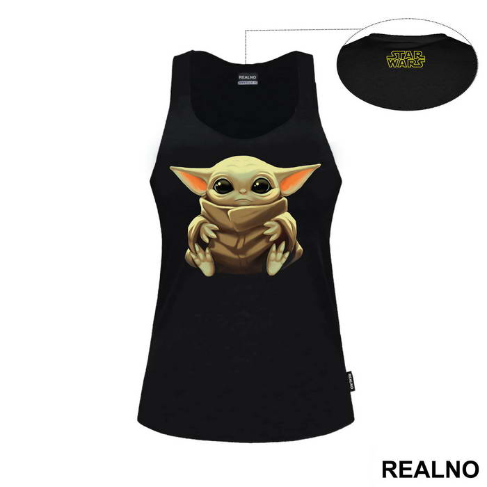 Baby Yoda Sitting - Mandalorian - Star Wars