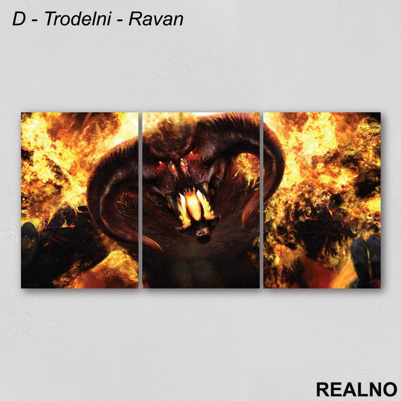 Lord Of The Rings - Balrog - Slika na platnu - Kanvas