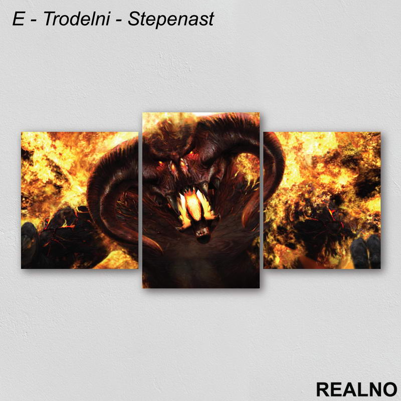 Lord Of The Rings - Balrog - Slika na platnu - Kanvas