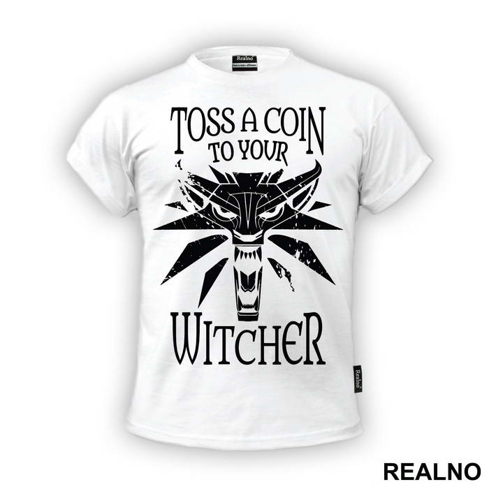 Toss A Coin To Your Witcher - Logo - The Witcher - Majica