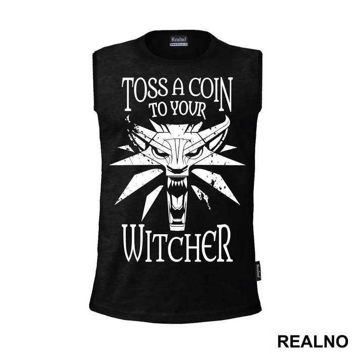 Toss A Coin To Your Witcher - Logo - The Witcher - Majica