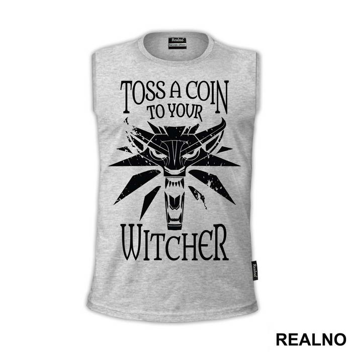 Toss A Coin To Your Witcher - Logo - The Witcher - Majica