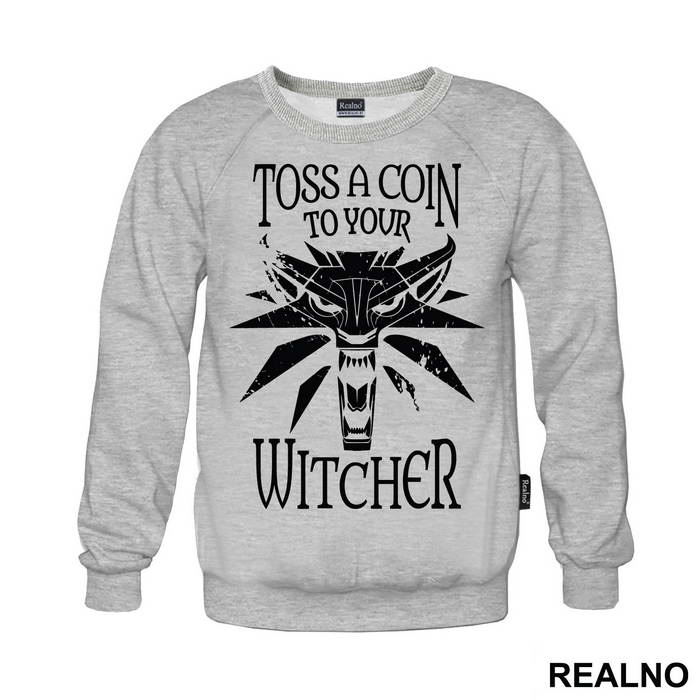 Toss A Coin To Your Witcher - Logo - The Witcher - Majica