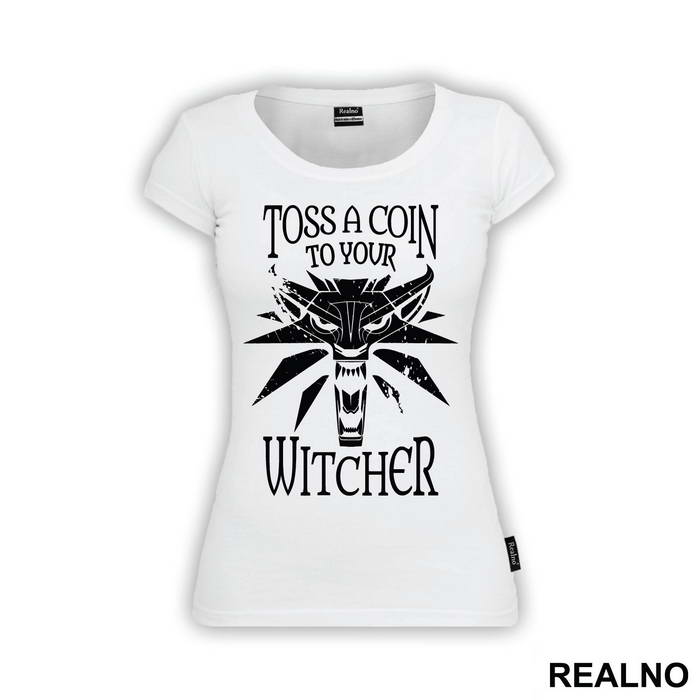 Toss A Coin To Your Witcher - Logo - The Witcher - Majica