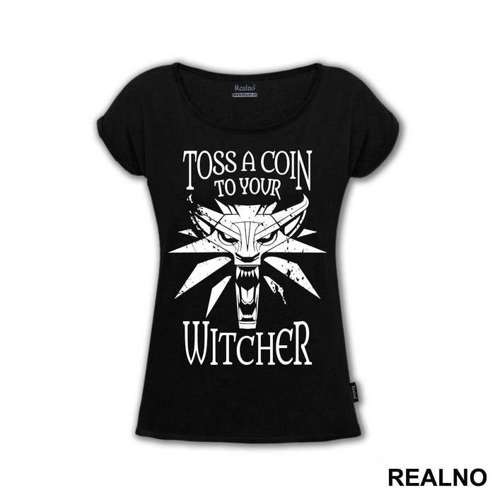 Toss A Coin To Your Witcher - Logo - The Witcher - Majica