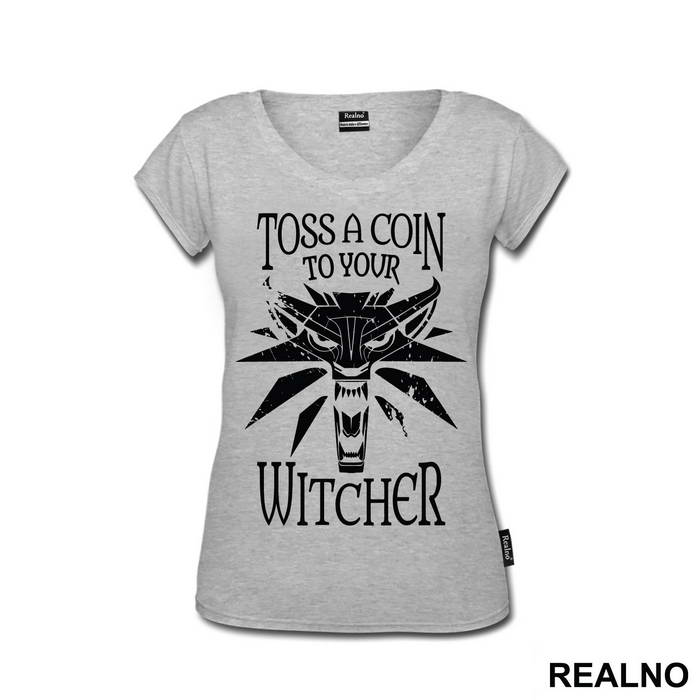 Toss A Coin To Your Witcher - Logo - The Witcher - Majica