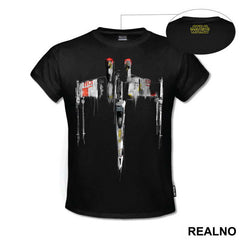 Wrecked Starfighter - Star Wars