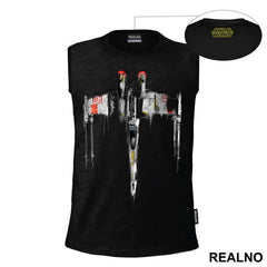 Wrecked Starfighter - Star Wars