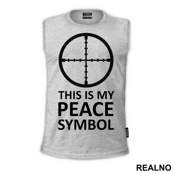 This Is My Peace Symbol - Humor