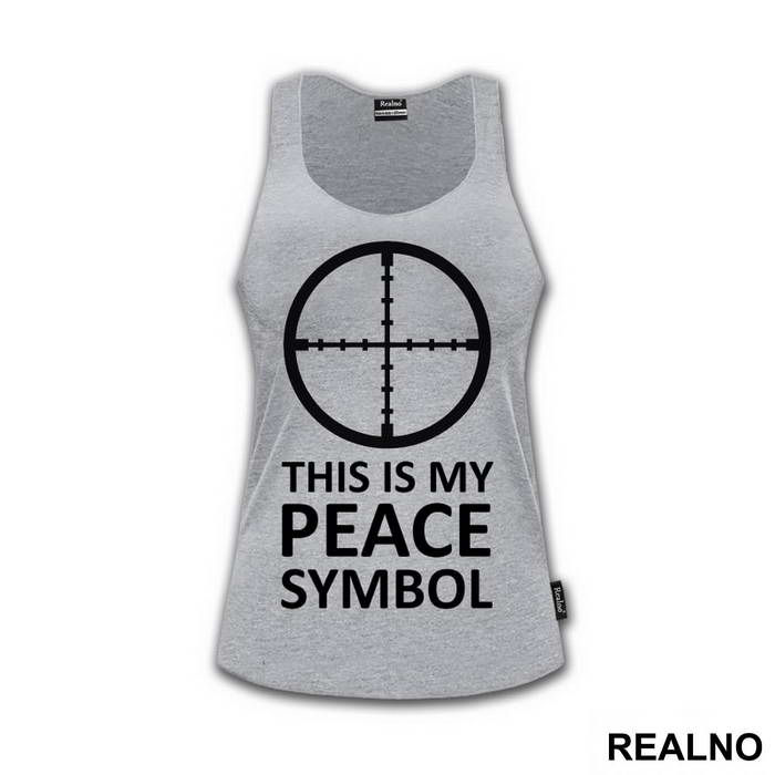 This Is My Peace Symbol - Humor