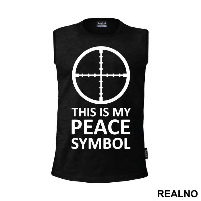 This Is My Peace Symbol - Humor
