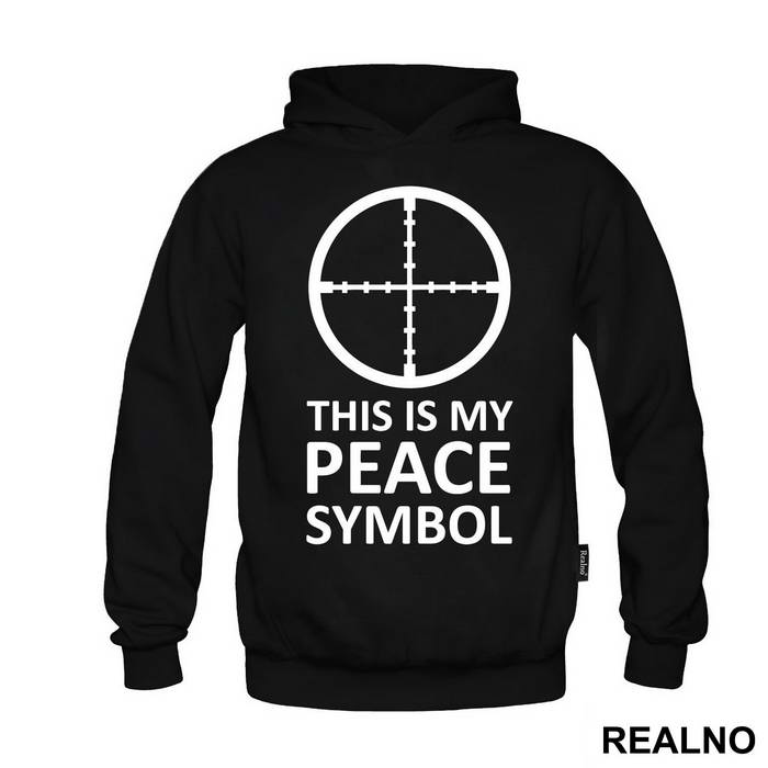 This Is My Peace Symbol - Humor