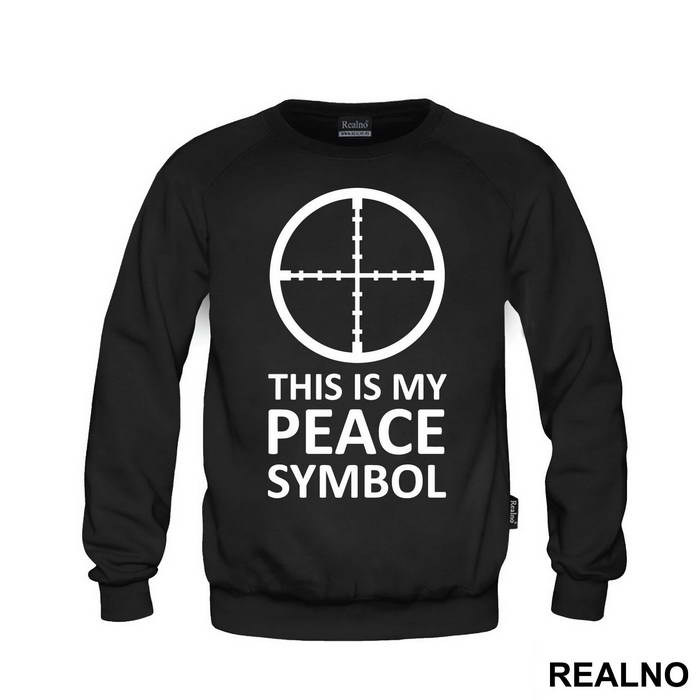 This Is My Peace Symbol - Humor