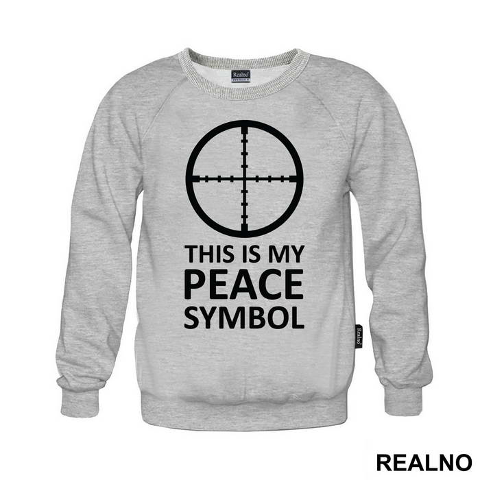This Is My Peace Symbol - Humor