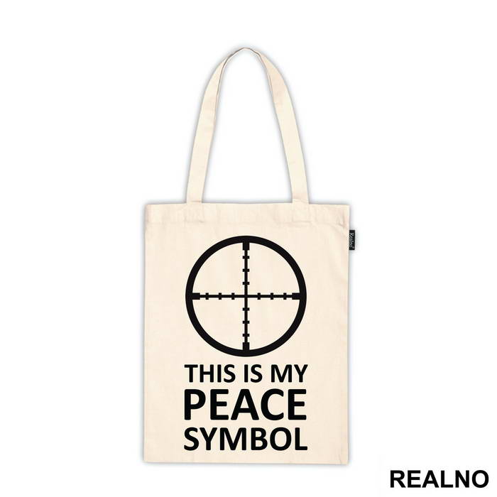 This Is My Peace Symbol - Humor