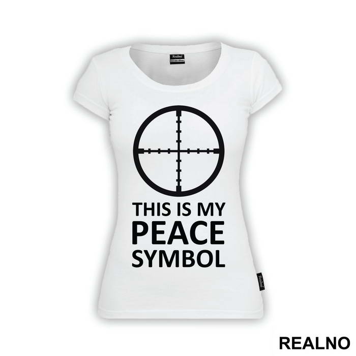 This Is My Peace Symbol - Humor