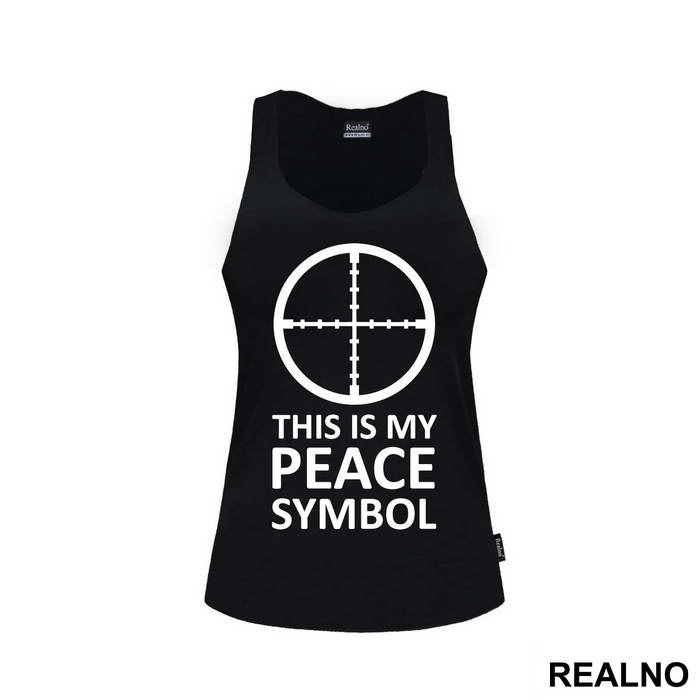 This Is My Peace Symbol - Humor