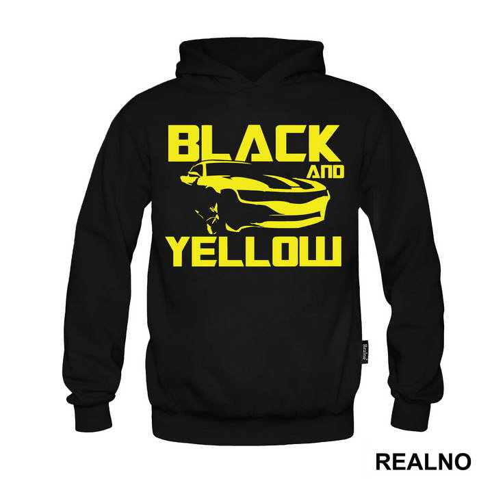 Black And Yellow - Transformers - Majica