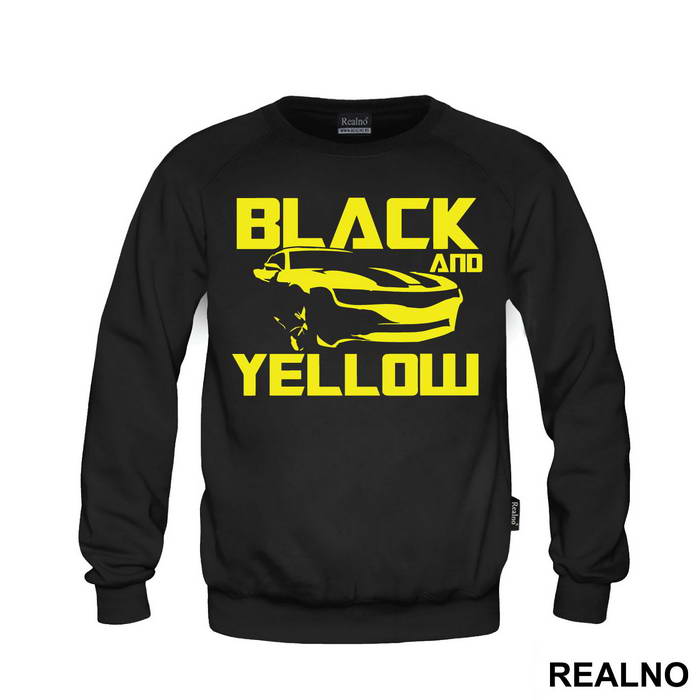 Black And Yellow - Transformers - Majica