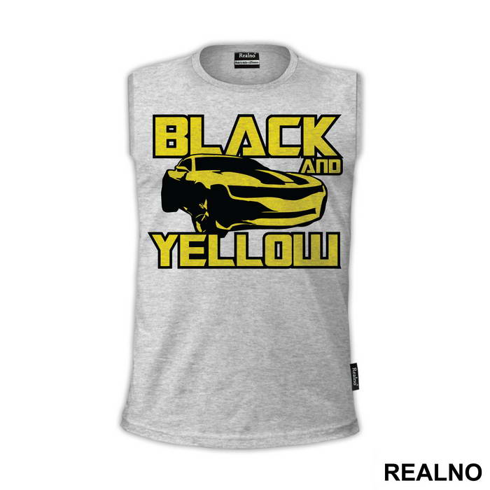 Black And Yellow - Transformers - Majica