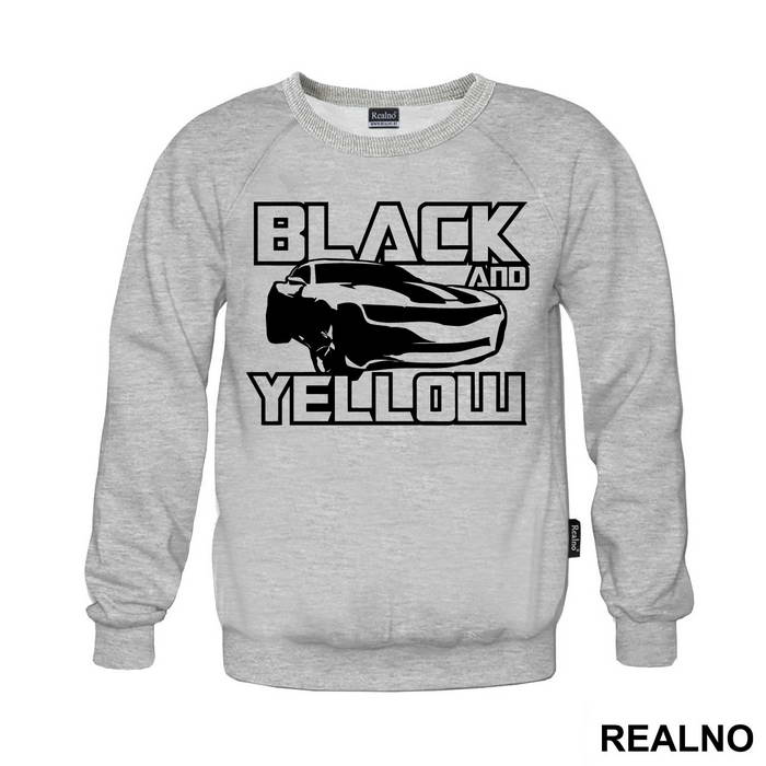 Black And Yellow - Transformers - Majica