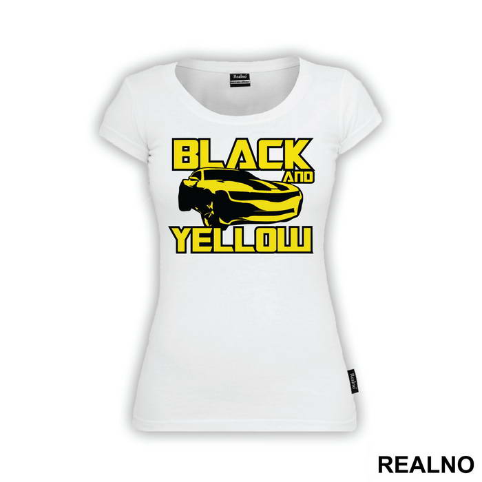 Black And Yellow - Transformers - Majica