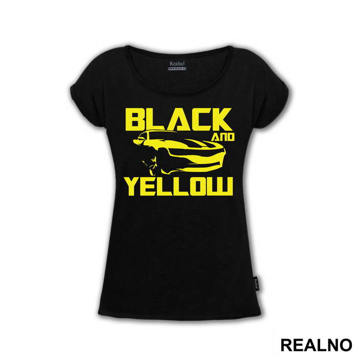 Black And Yellow - Transformers - Majica