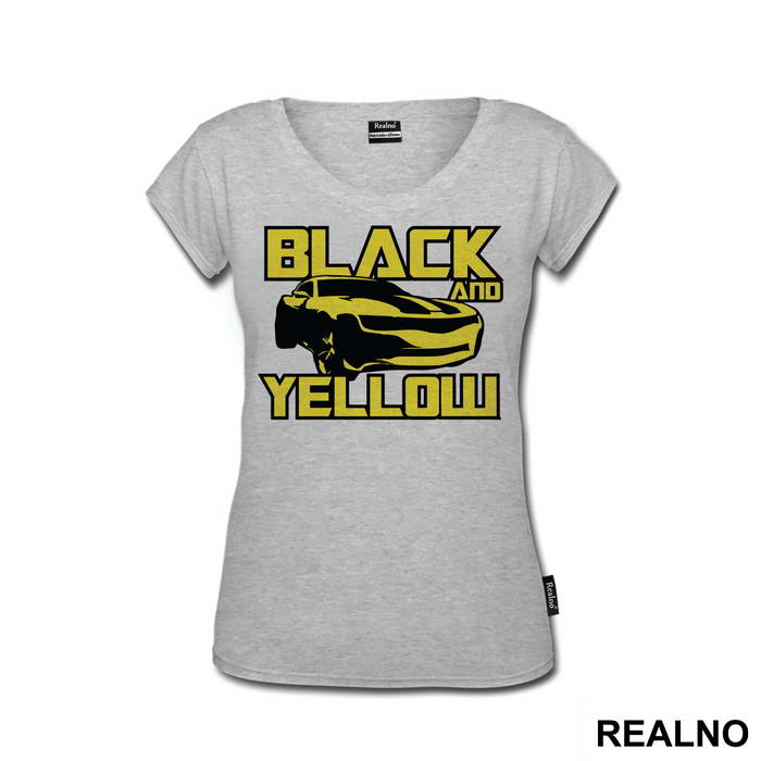 Black And Yellow - Transformers - Majica