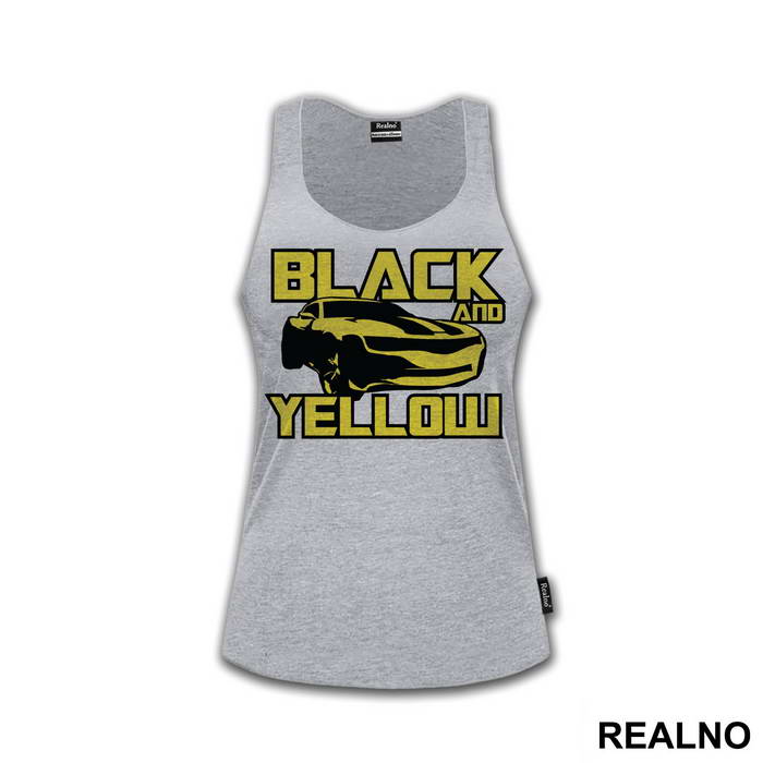 Black And Yellow - Transformers - Majica