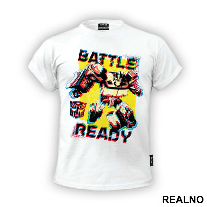 Battle Ready Optimus Prime - Transformers - Majica