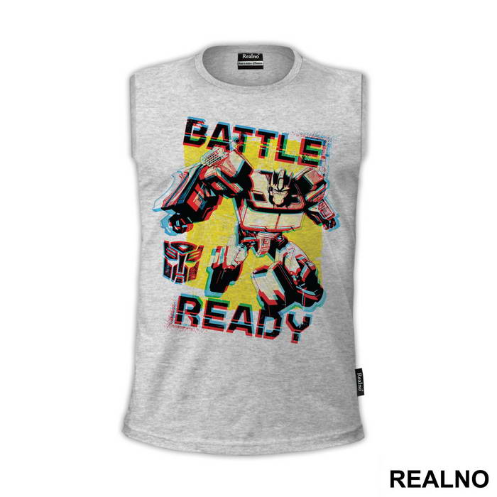 Battle Ready Optimus Prime - Transformers - Majica
