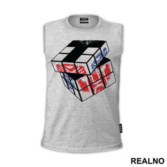 Autobot And Decepticon Rubic's Cube - Transformers - Majica