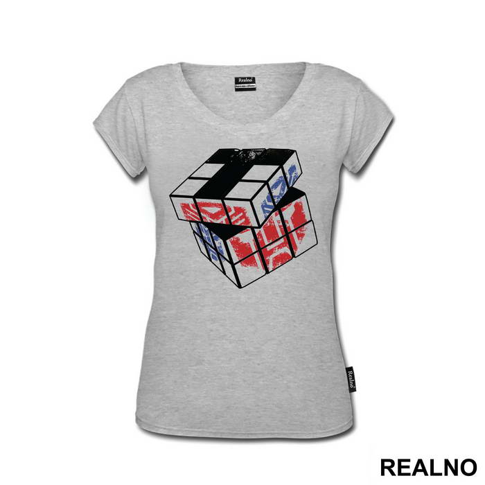 Autobot And Decepticon Rubic's Cube - Transformers - Majica
