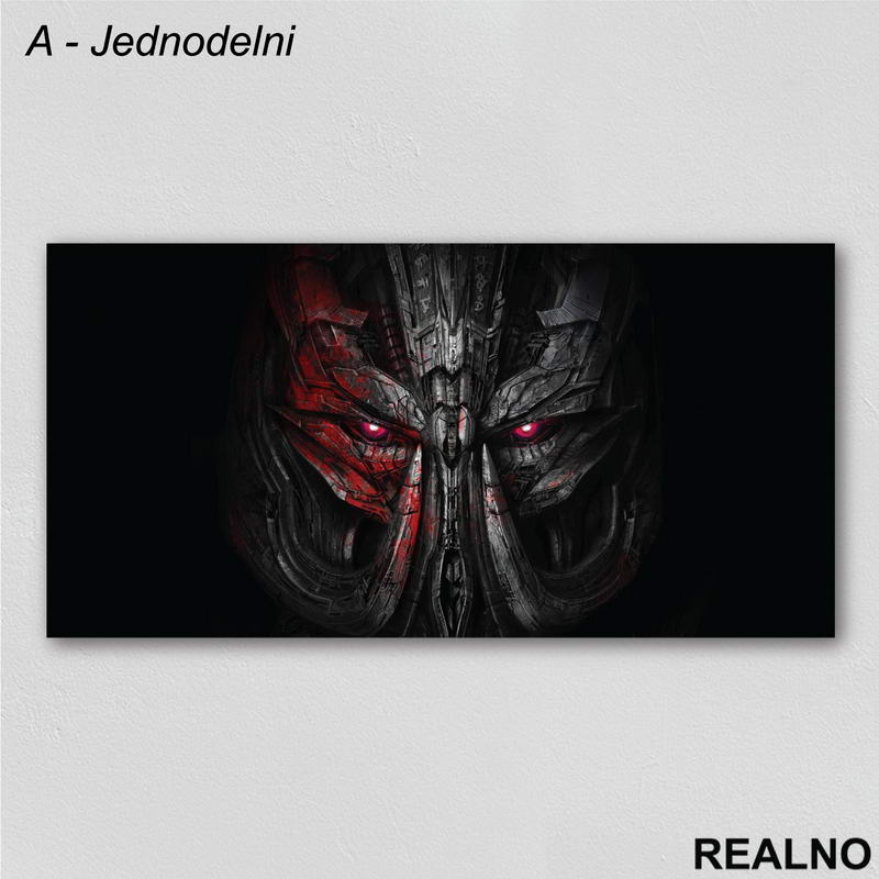 Head Megatron - Transformers - Slika na platnu - Kanvas