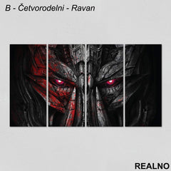 Head Megatron - Transformers - Slika na platnu - Kanvas