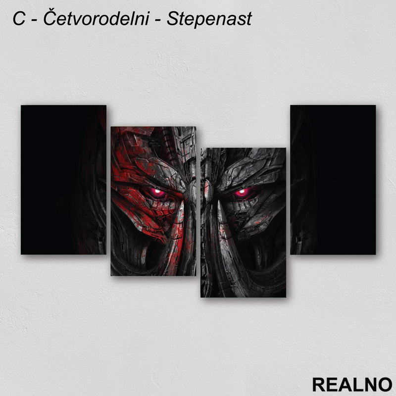 Head Megatron - Transformers - Slika na platnu - Kanvas