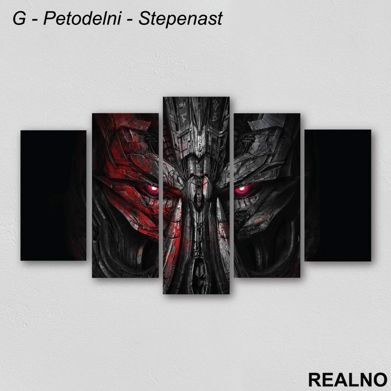 Head Megatron - Transformers - Slika na platnu - Kanvas