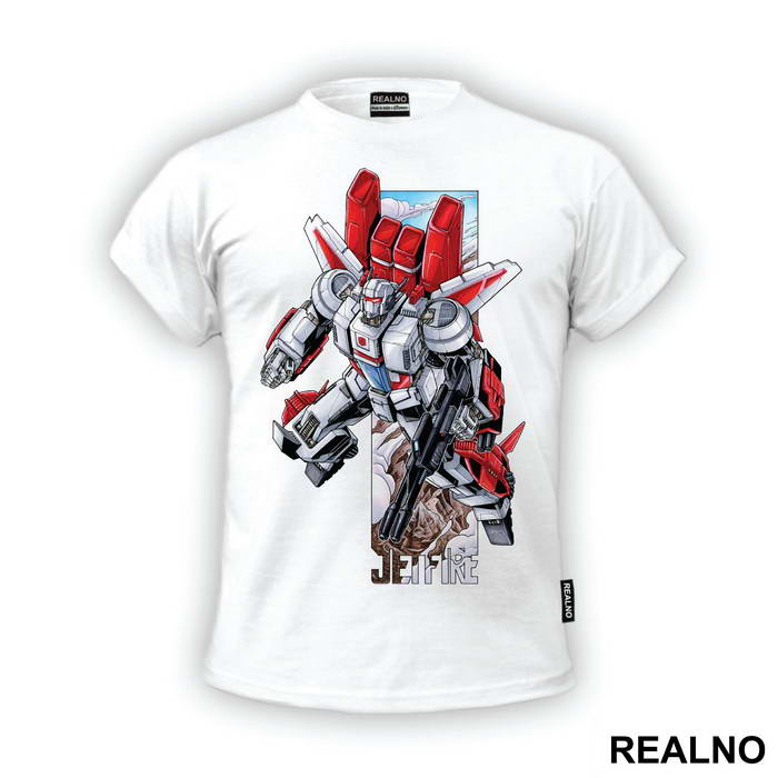 Jetfire Pencil Drawing - Transformers