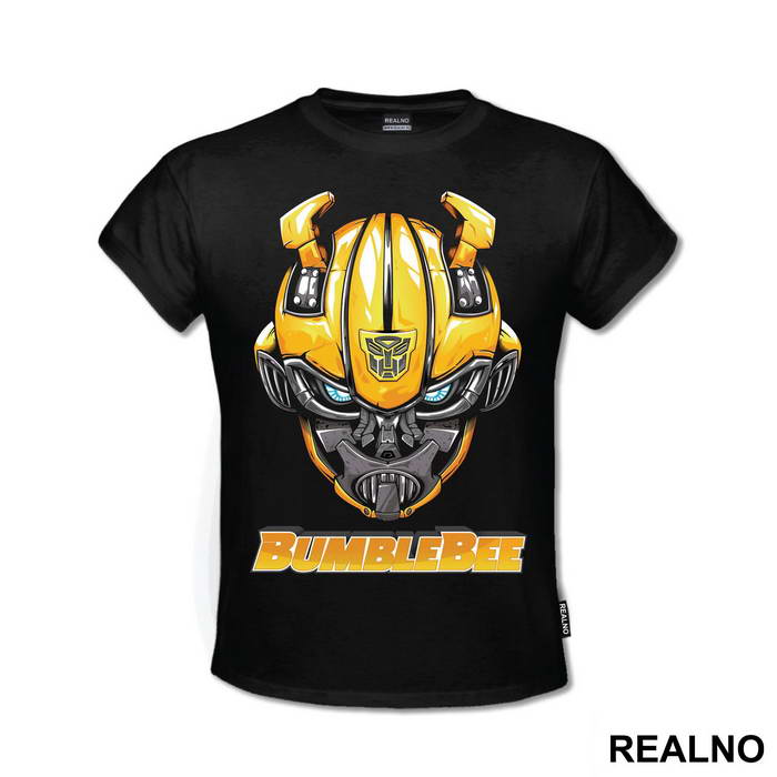Bumblebee Head Illustration - Transformers