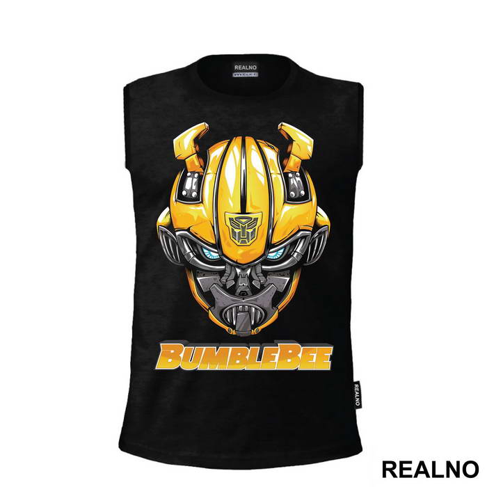 Bumblebee Head Illustration - Transformers