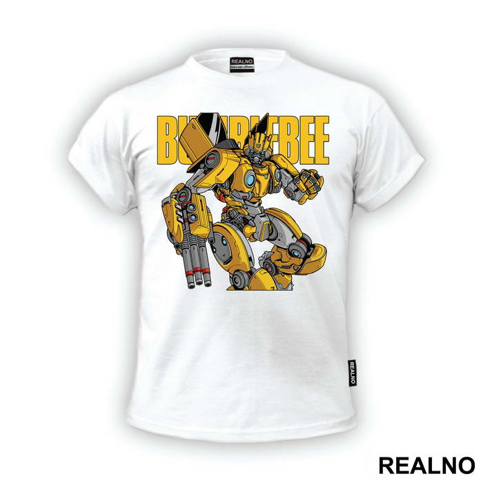 Bumblebee And His Machine Gun - Transformers