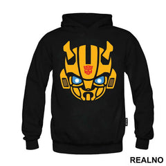 Bumblebee Head With Blue Eyes - Transformers